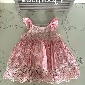 Baby Gap eyelet dress. Size 6-12 months.
